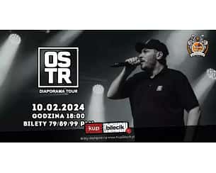 Bilety na koncert O.S.T.R. - Klub Pod Palmą i Asfalt Records zapraszają na koncert w Rzeszowie w ramach DIAPORAMA TOUR - 10-02-2024