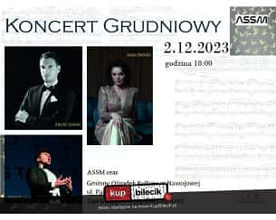 Bilety na koncert grudniowy w Nawojowej! - 02-12-2023