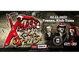 Bilety na koncert Orgasmatron - XMASS ROCK GIANTS TRIBUTE PARTY - ORGASMATRON, 4SZMERY, ALCOHOLICA w Poznaniu - 02-12-2023