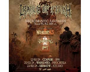 Bilety na koncert CRADLE OF FILTH w Warszawie - 22-02-2024