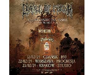 Bilety na koncert CRADLE OF FILTH | Kraków - 23-02-2024