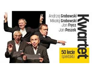 Bilety na spektakl Kwartet - 50-lecie spektaklu - Łomża - 18-02-2024 Bilety na spektakl Kwartet - 50-lecie spektaklu - Łomża - 18-02-2024