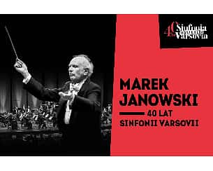 Bilety na koncert Marek Janowski – 40 lat Sinfonii Varsovii - Środa, 20 grudnia 2023, 19:00 w Warszawie - 20-12-2023