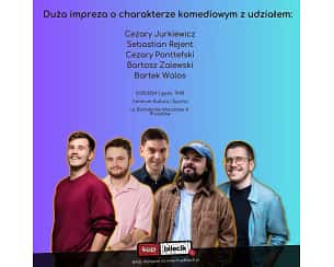 Bilety na koncert Stand-up Polska - Duża impreza o charakterze komediowym - Jurkiewicz, Rejent, Ponttefski, Zalewski, Walos - 21-03-2024