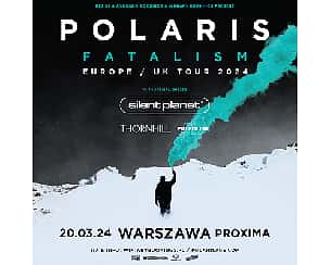 Bilety na koncert ZMIANY W KONCERCIE | SILENT PLANET + THORNHILL + PALEDUSK w Warszawie - 20-03-2024