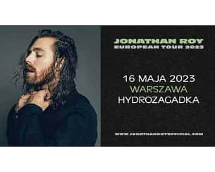 Bilety na koncert Jonathan Roy w Warszawie - 25-05-2024