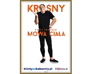 Bilety na kabaret Ireneusz Krosny: "Mowa ciała" w Koziegłowach - 19-01-2024
