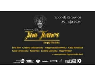 Bilety na koncert In Memory Of Tina Turner – Simply The Best w Katowicach - 25-05-2024