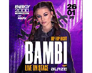 Bilety na koncert BAMBI LIVE ON STAGE w Przytkowicach - 26-01-2024