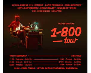 Bilety na koncert Taco Hemingway @ Letnia Scena Progresji w Warszawie - 22-06-2024