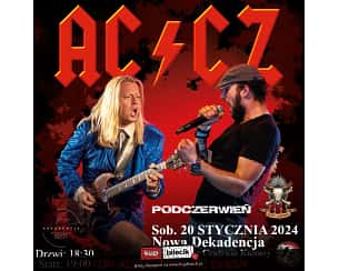 Bilety na koncert Tribute to AC/DC: AC/CZ - AC/CZ - "Top AC/DC tribute show" w Szczecinie - 20-01-2024