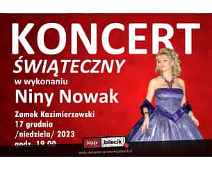 Bilety na koncert Nina Nowak - Koncert świąteczny w wykonaniu Niny Nowak w Przemyślu - 17-12-2023