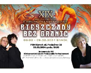 Bilety na koncert XIX Międzynarodowe Forum Pianistyczne „Bieszczady bez granic” - Duo Agape, Elena Margolina-Hait w Sanoku - 03-02-2024