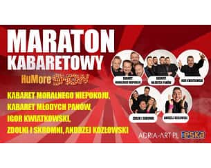 Bilety na koncert Maraton Kabaretowy HuMore Show - Miejsca parkingowe : MARATON KABARETOWY HUMORE SHOW w Gliwicach - 14-01-2024