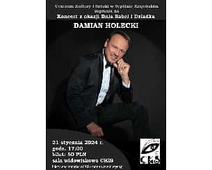 Bilety na koncert Damian Holecki w Sępólnie Krajeńskim - 21-01-2024