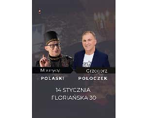 Bilety na koncert Grzegorz Poloczek i Maurycy Polaski w Krakowie - 14-01-2024