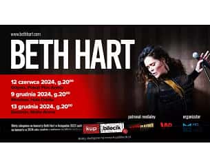 Bilety na koncert Beth Hart w Netto Arena! w Szczecinie - 13-12-2024