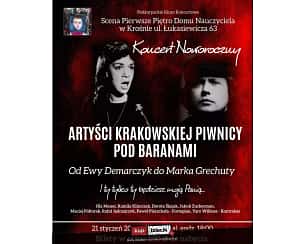 Bilety na koncert Artyści Piwnicy Pod Baranami - Od Ewy Demarczyk do Marka Grechuty w Krośnie - 21-01-2024