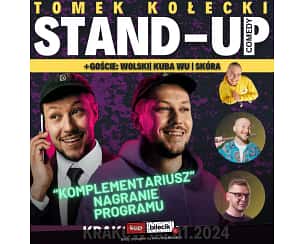 Bilety na koncert Tomek Kołecki Stand-up - Stand-up Kraków: Tomek Kołecki + goście - 08-01-2024