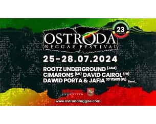Bilety na Ostróda Reggae Festival 2024 - Ostróda Reggae Festival: 1 dzień czwartek