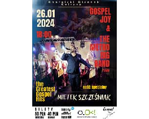 Bilety na koncert The Greatest Gospel Hits: Mietek Szcześniak, Gospel Joy, The Metro Big Band w Obornikach - 26-01-2024