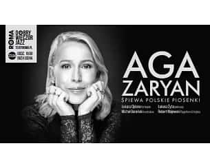 Dobry Wieczór Jazz: Aga Zaryan śpiewa polskie piosenki - koncert w Warszawie
