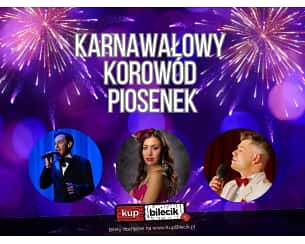 Bilety na koncert Karnawałowy korowód piosenek - Soliści Teatru Sabat z Warszawy w Krakowie - 28-01-2024