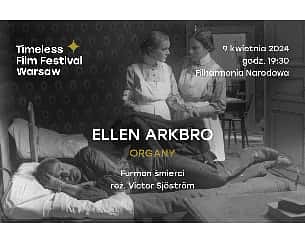 Bilety na Ellen Arkbro, |Organy| „Furman śmierci” | Timeless Film Festival Warsaw