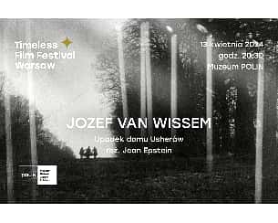 Bilety na Jozef Van Wissem | „Upadek domu Usherów” | Timeless Film Festival Warsaw 
