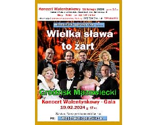 Bilety na koncert Wielka sława to żart - Wiedeńskiej operetki czar w Grodzisku Mazowieckim - 19-02-2024