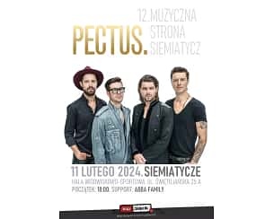 Bilety na koncert Pectus 12. Muzyczna Strona Siemiatycz w Siemiatyczach - 11-02-2024