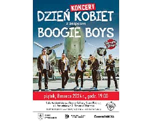 Bilety na koncert Dzień Kobiet z zespołem Boogie Boys w Zielonkach-Parceli - 08-03-2024