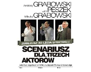 Bilety na spektakl Scenariusz dla trzech aktorów - Bogusława Schaeffera - Gliwice - 01-12-2023