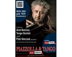 Bilety na koncert Ariel Ramirez Tango Quintet - PIAZZOLLA&TANGO w Sandomierzu - 09-02-2024