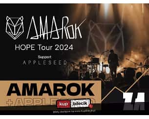 Bilety na koncert Amarok w Krakowie - 11-05-2024