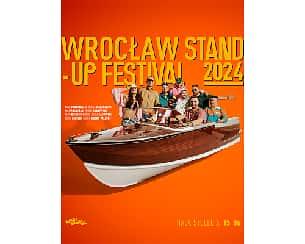 Bilety na Wrocław Stand-up Festival™ 2024 - Wystąpią; Kacper Ruciński, Adam Van Bendler, Błażej Krajewski, Wiolka Walaszczyk, Rafał Rutek Rutkowski, Czarek Sikora, Tomek Kołecki, Darek Gadowski i Falcon1