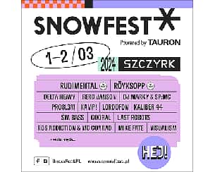 Bilety na SnowFest Festival 2024