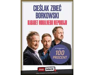 Bilety na kabaret Moralnego Niepokoju w Nowym Programie "Na 100%" w Jędrzejowie - 18-05-2024