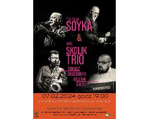 Bilety na koncert Stanisław Soyka & Arek Skolik Trio - koncert pamięci Marka Cabanowskiego w Grodzisku Mazowieckim - 07-02-2024