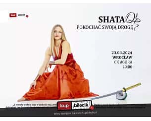 Bilety na koncert ShataQS - Pokochać swoją drogę| Koncert ShataQS i spotkanie autorskie we Wrocławiu - 23-03-2024