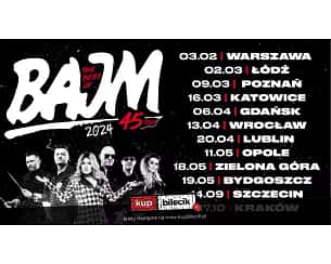 Bilety na koncert Bajm - 45- lecie zespołu BAJM w Poznaniu - 09-03-2024