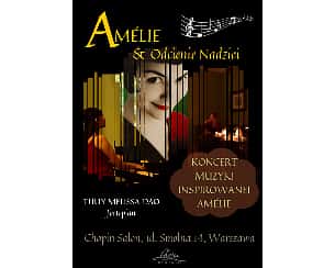 Bilety na koncert Walentynki z AMELIE: Koncert muzyki inspirowanej Amelie w Warszawie - 14-02-2024