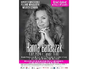 Bilety na koncert Polskie Wokalistki Wszech Czasów - Hanna Banaszak w Nowym Dworze Mazowieckim - 08-03-2024