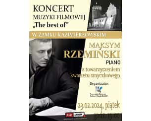Bilety na koncert Maksym Rzemiński - Koncert muzyki filmowej - Maksym Rzemiński w Przemyślu - 23-02-2024
