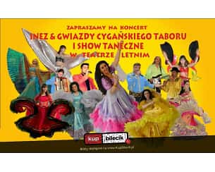 Bilety na koncert Inez & Gwiazdy Cygańskiego Taboru - Koncert Inez & Gwiazdy Cygańskiego Taboru i Show Taneczne w Ciechocinku - 19-09-2024