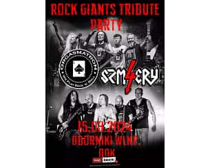 Bilety na koncert Orgasmatron + 4Szmery - Rock Giants Tribute Party w Obornikach - 15-03-2024