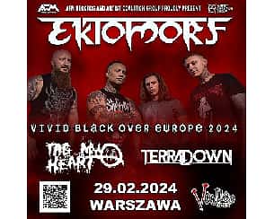 Bilety na koncert EKTOMORF - VIVID BLACK over europe 2024 w Warszawie - 29-02-2024