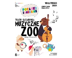 Bilety na spektakl Teatr Katarynka  "Muzyczne Zoo" PORANEK FAMILIJNY - Warszawa - 18-02-2024