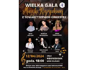 Bilety na koncert Wielka Gala Muzyki Rozrywkowej z towarzyszeniem orkiestry w Olkuszu - 12-04-2024