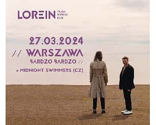 Bilety na koncert Lorein + Midnight Swimmers w Warszawie - 27-03-2024